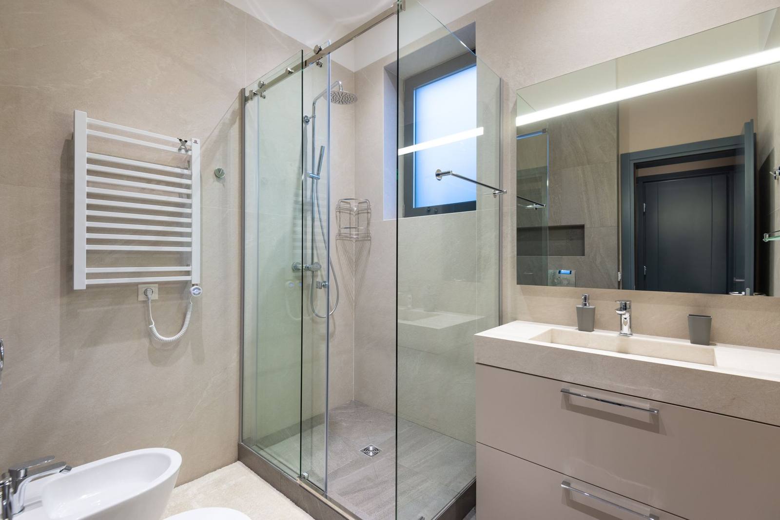 Finished bathroom